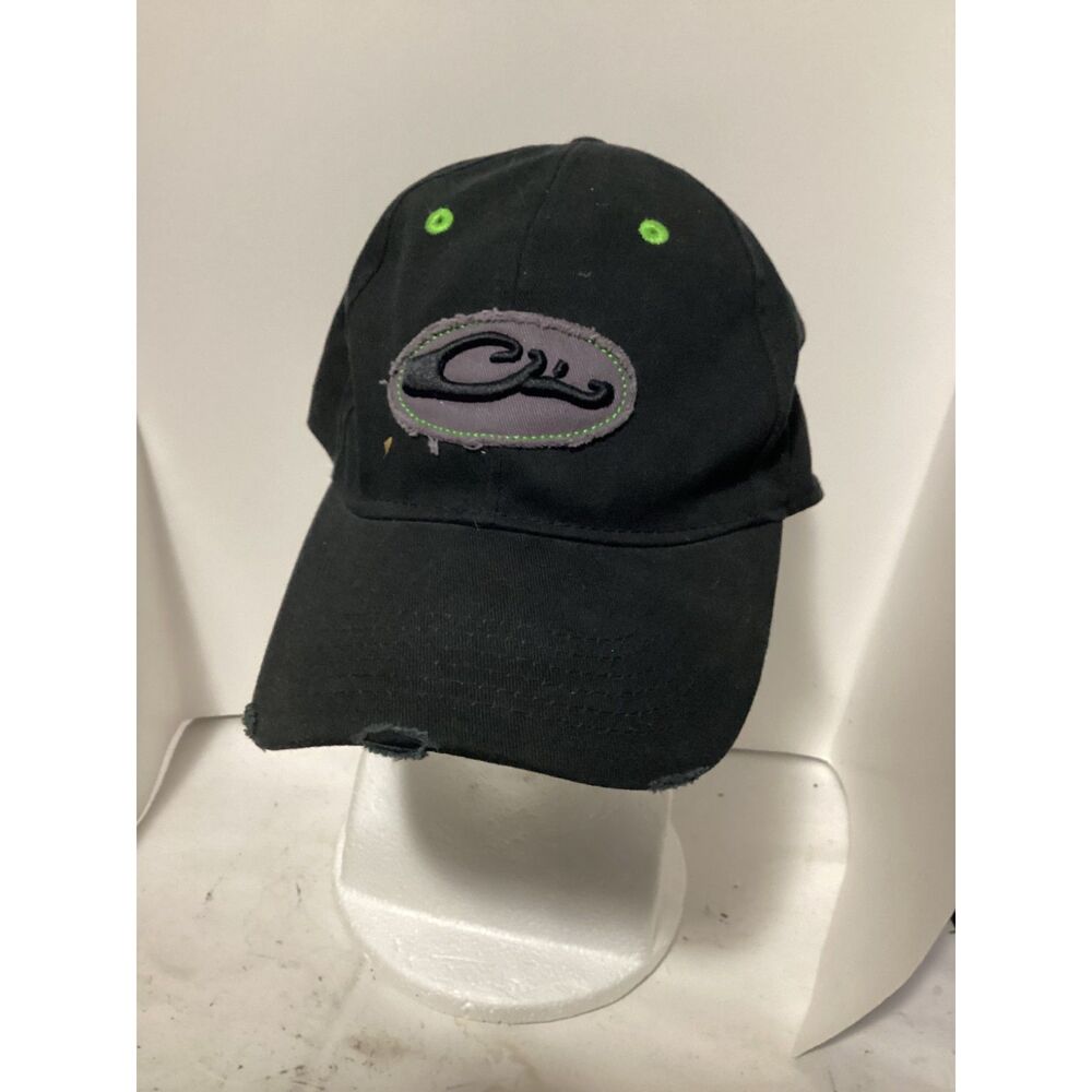 Men's black Drake cap adj.